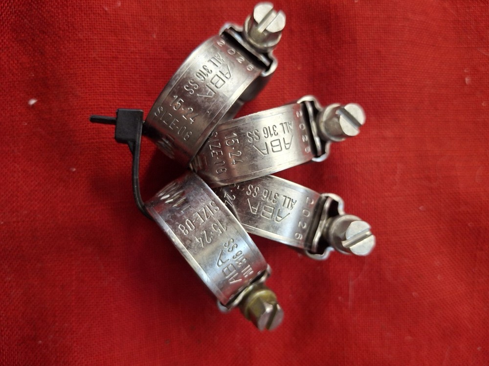 ABA SIZE 08 CLAMPS 1"