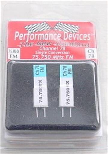 Hitec 75Mhz FM Crystal Set - Channel 78