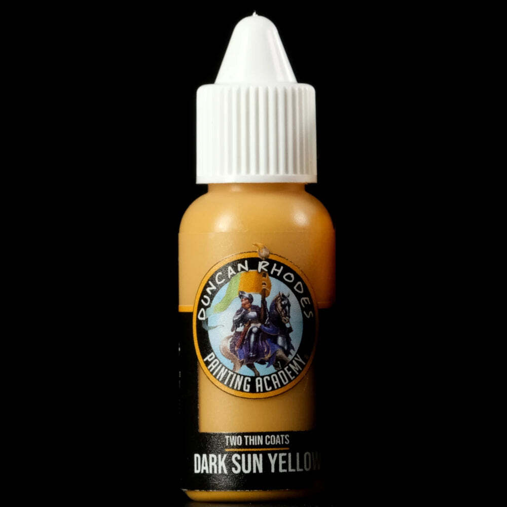 Two Thin Coats - Dark Sun Yellow