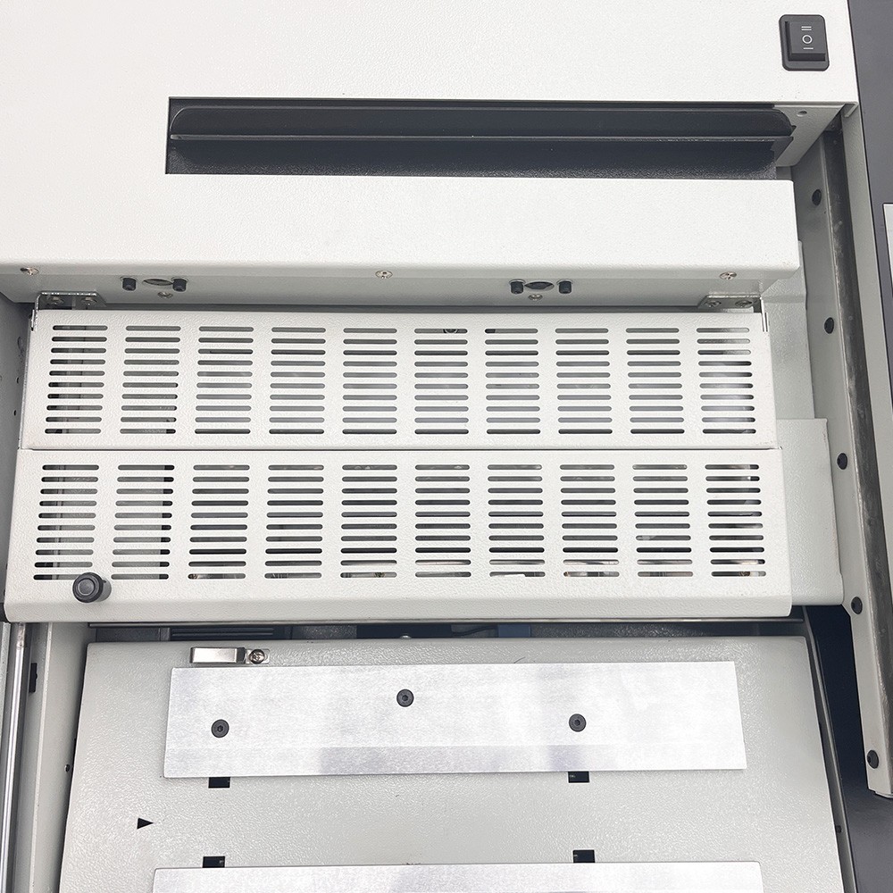 Electric Hot Melt Gluing Binding Machine w LCD Display & Fault Detection System
