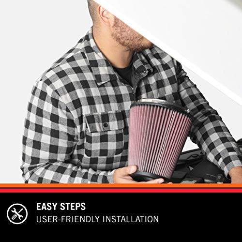 Engine Air Filter: High Performance, Premium, Washable, Replacement Filter: