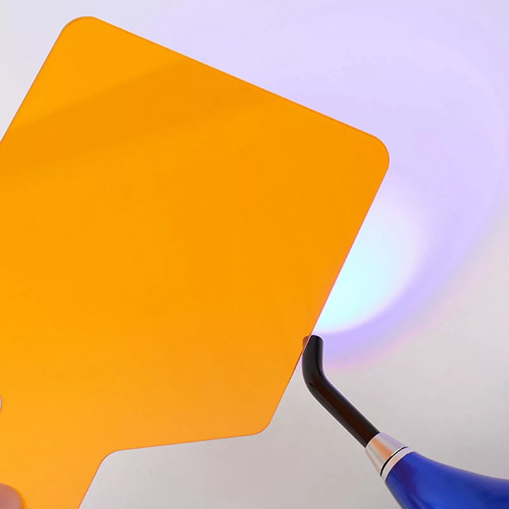 1Pc Dental Composite Protective Eye-Protector Handheld Curing Light Plate Shield