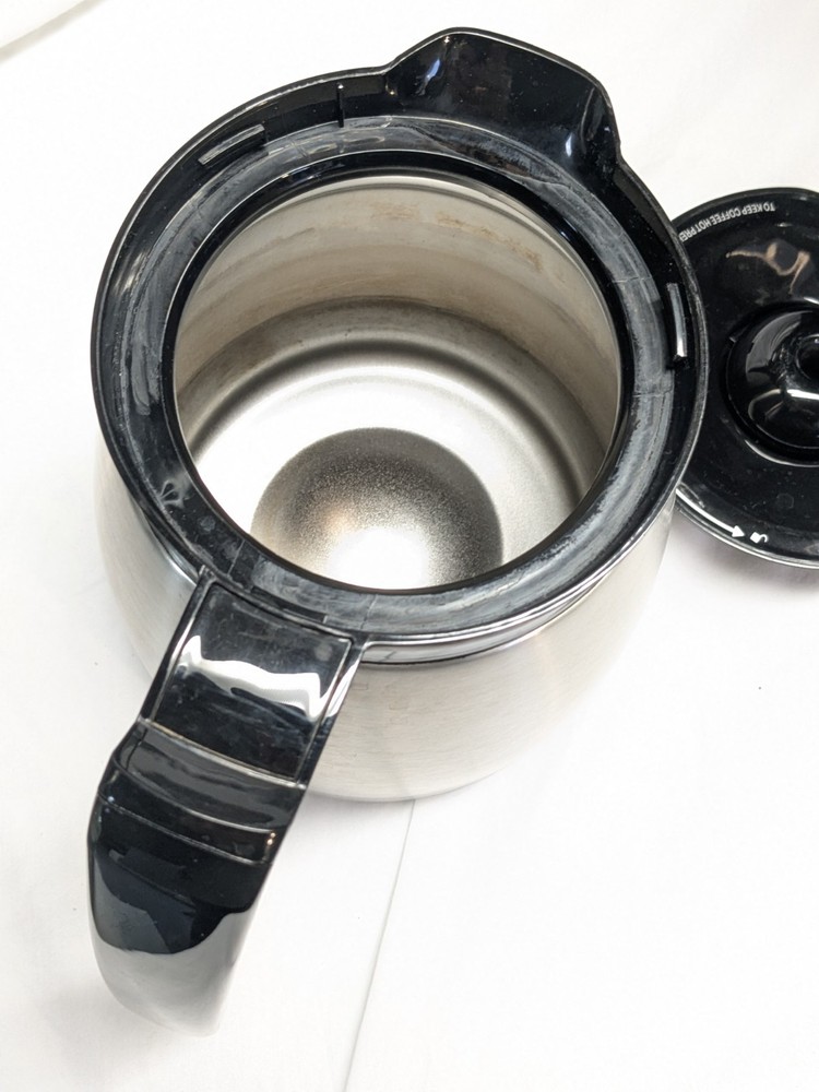 BLACK+DECKER CM2045B 12Cup Thermal Programmable Coffee Pot, Lid, Filter, Lid EUC