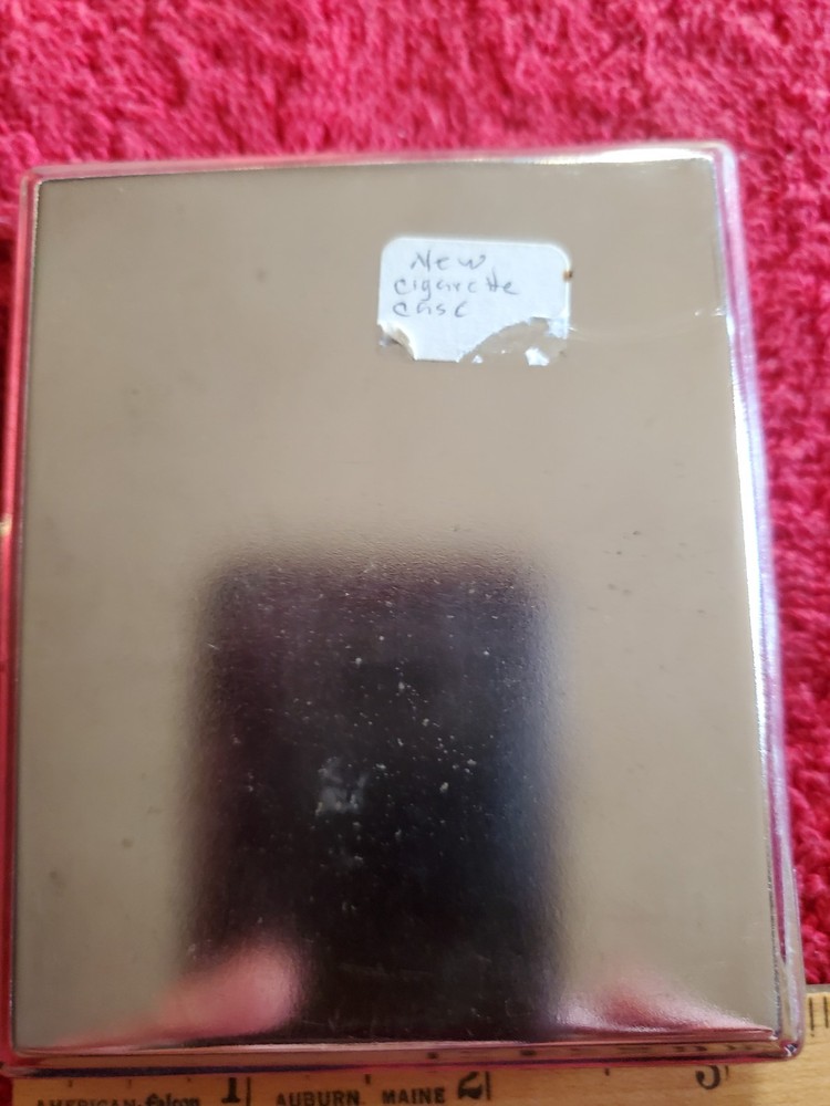 Vintage EAGLE Head & Truck Cigarette Case.
