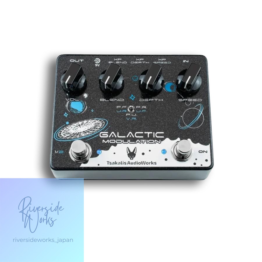 Tsakalis Audio Works Galactic Modulation Phaser Rotary Speaker Flanger