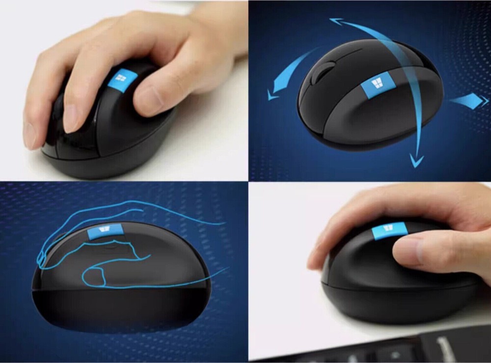 Original Microsoft Sculpt Ergonomic Mouse (L6V-00001)