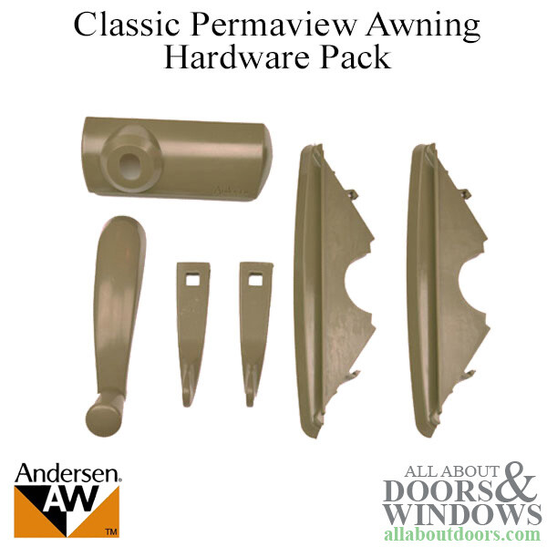 Andersen Window Hardware Pack Classic Style Hardware Kit in Stone Hardware Pack