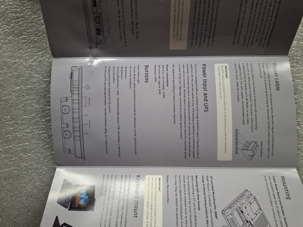 JLT6012 Rugged Vehicle-mount Computer