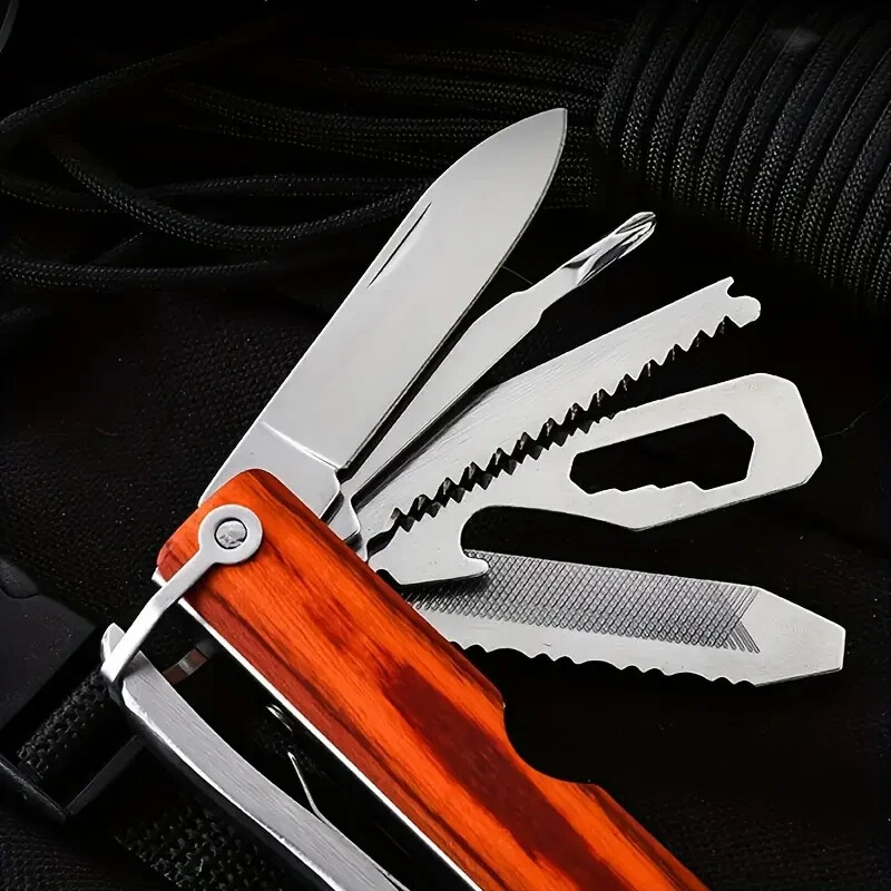 NEW Outdoor Multi-Purpose Axe, Multi-Tool Hammer Axe Survival