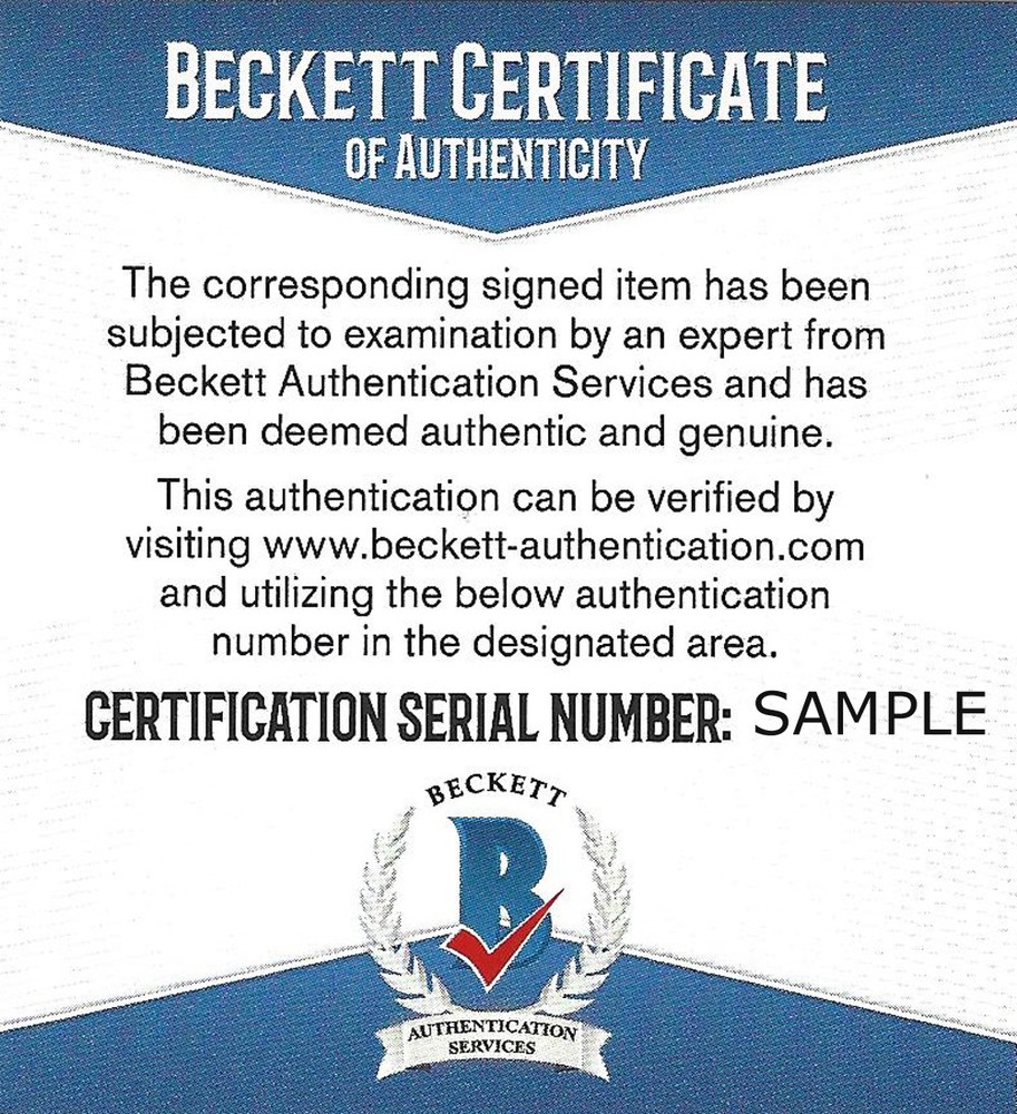Dick Whitman Signed NL Baseball Brooklyn Dodgers Beckett #E48581