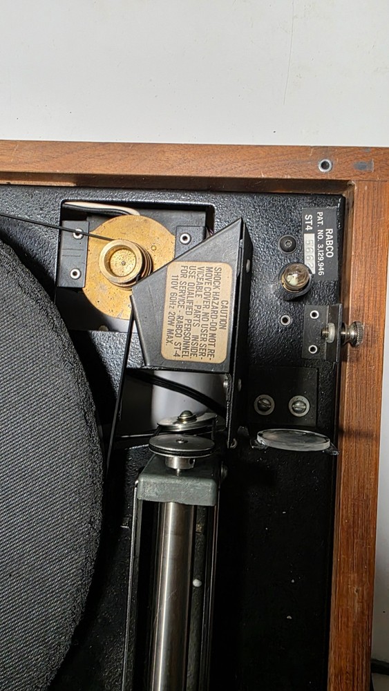 Rabco st4 turn table vinyl player