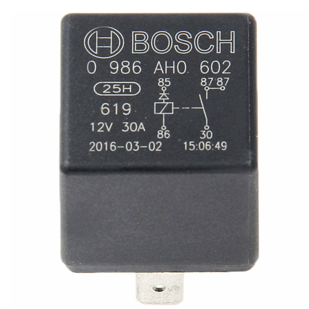 Fuel Injection Relay Bosch 332014112 for BMW E30 E28 E23 E24 325 528e