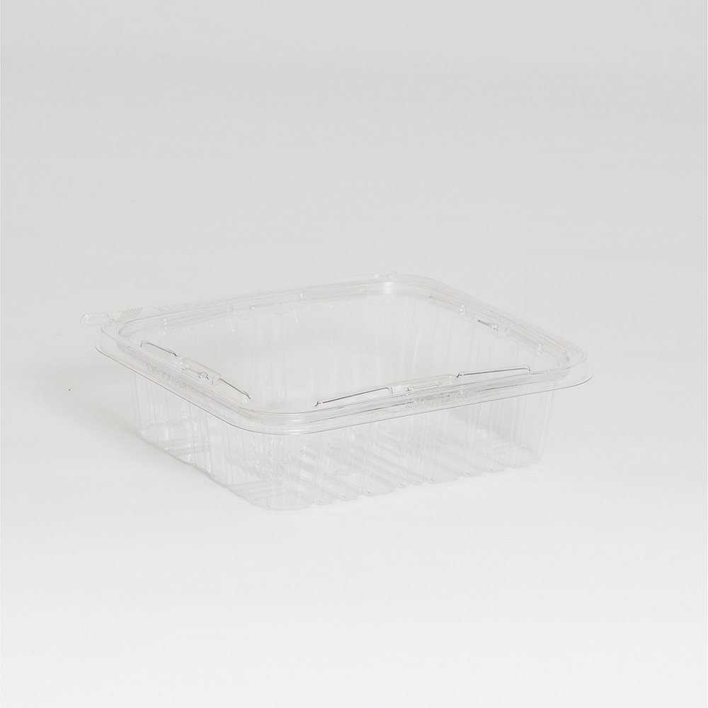 Inline Plastics 48 oz Safe-T-Fresh Tamper Resistant Hinged Container | 150/Case