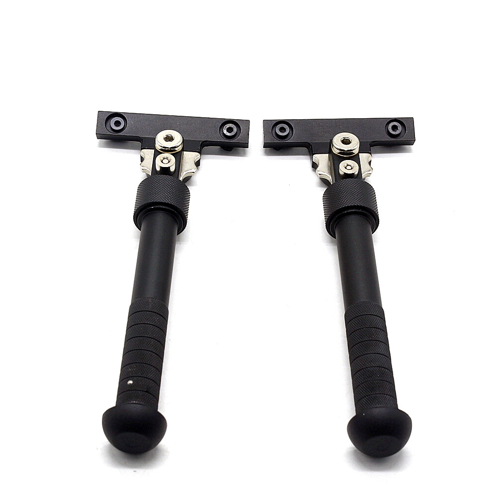 V8 MLock Bipod Side Rail Direct Attach Folding Adjustable 6.5-9 inch Hunting Kit