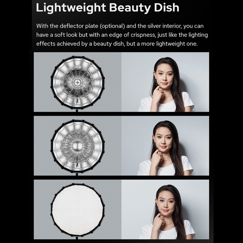 Godox S65T 65cm Umbrella Softbox Quick Release Light Diffuser Reflector + Grid