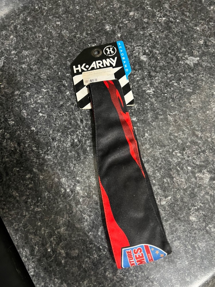 HK army red paintball headband