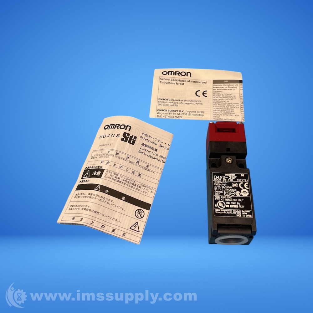 Omron D4NS-2BF Interlock Switch FNOB