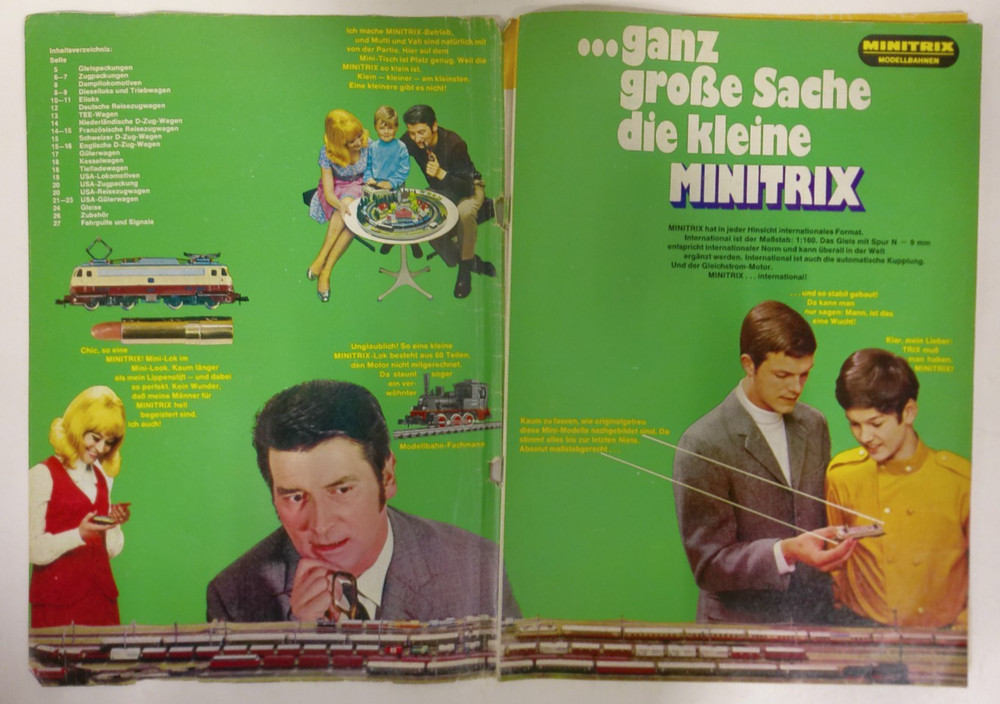Minitrix 1969 Train Catalog