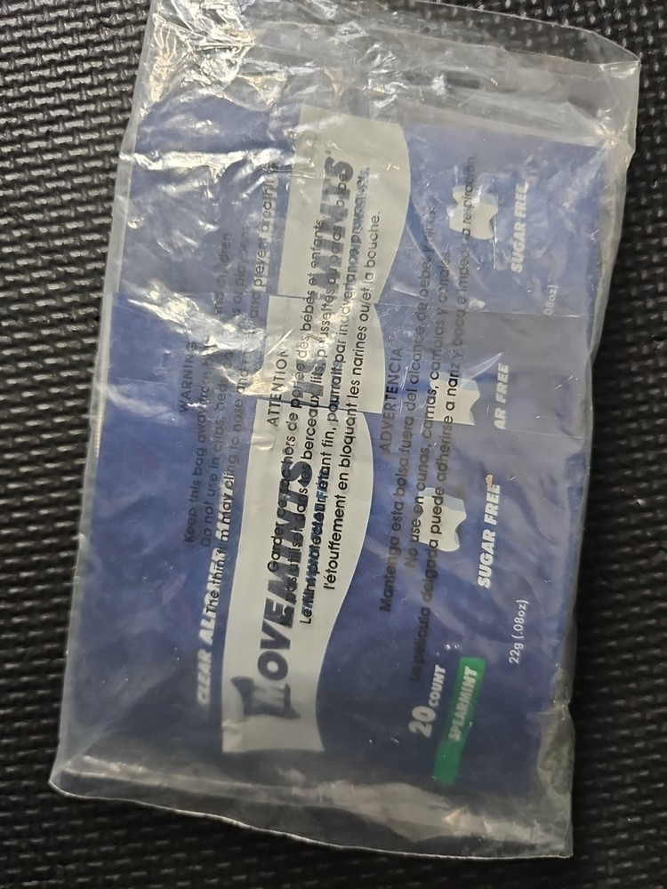 Movemints Clear Aligner Mints Patented Aligner Seating Mints Edible 3 Pack