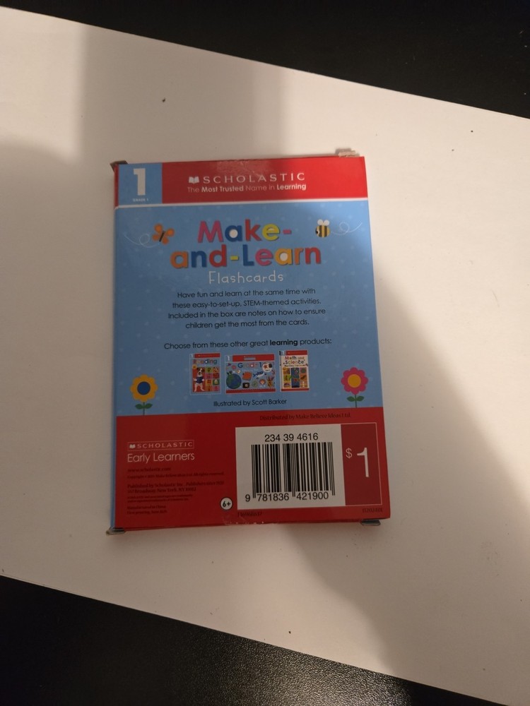 Make Believe Ideas Flash Cards Grade 1