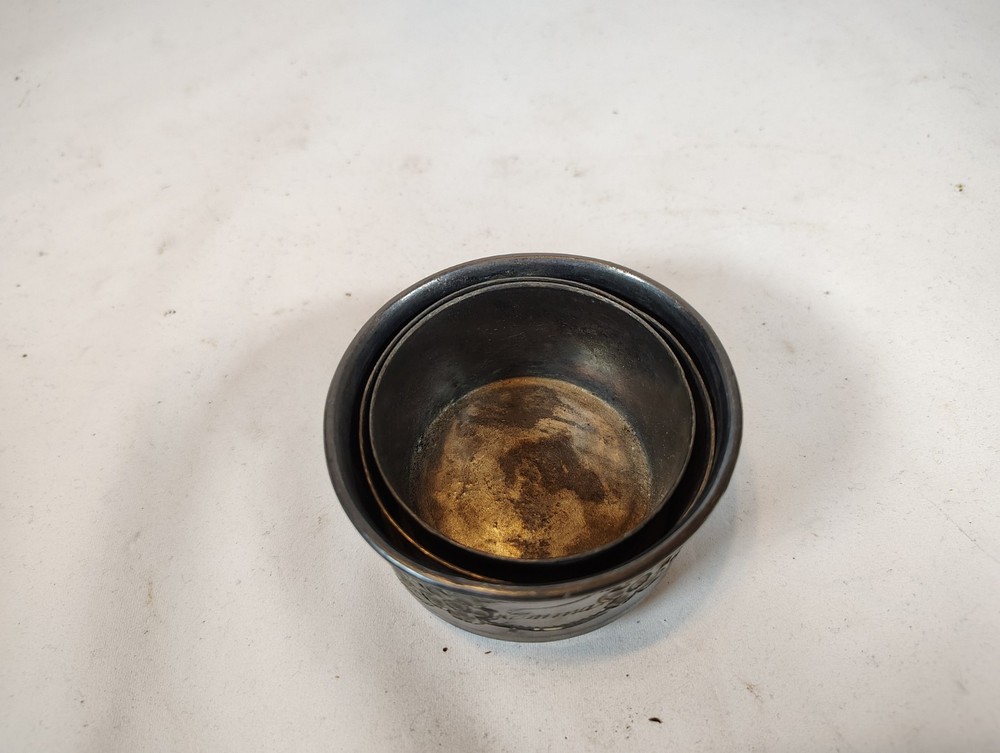 Vintage Aurora Silver Plated Collapsible Cup