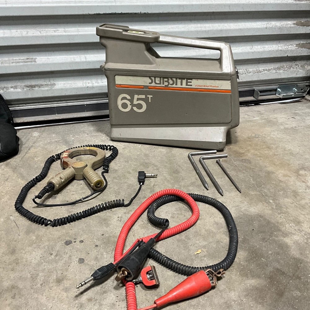 Ditch Witch Subsite Locator Receiver 65T/65R - Untested