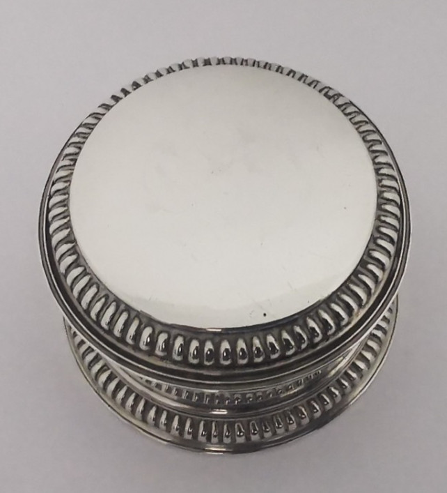 Large Georgian Solid Silver Tobacco Box - Dublin 1806.