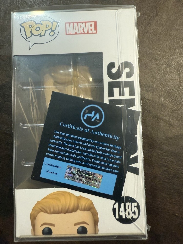 Usher Signed Pick Guard (TSA COA)