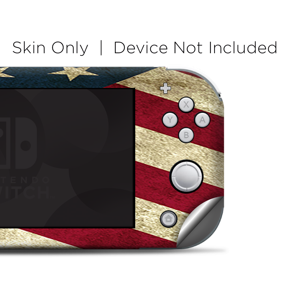 Skins Decals wrap for Nintendo Switch Lite - Merica Flag Pattern
