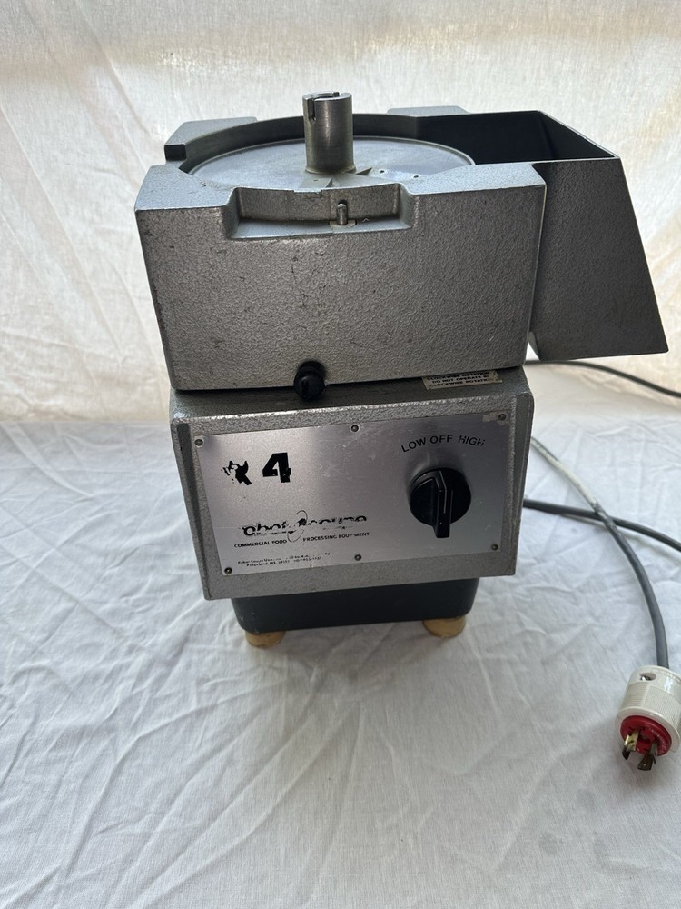 Robot Coupe R4 Food Processor With Multiple Blade Attachment 3 Phase 220v