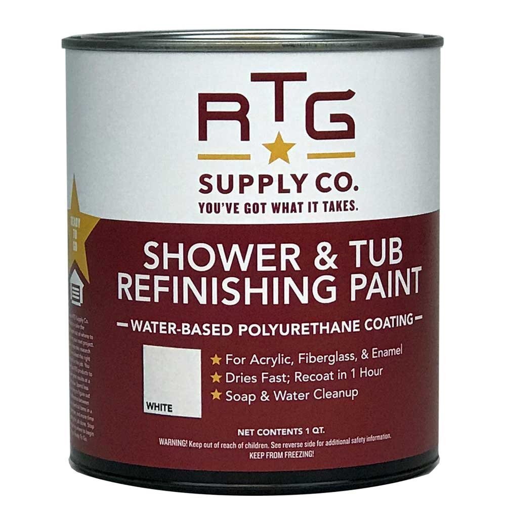 Shower & Tub Refinishing Paint White