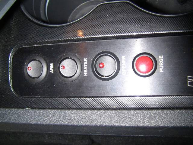 00-11027 Nitrous Outlet Console Switch Panel Fits: 2008-2011 Dodge Challenger