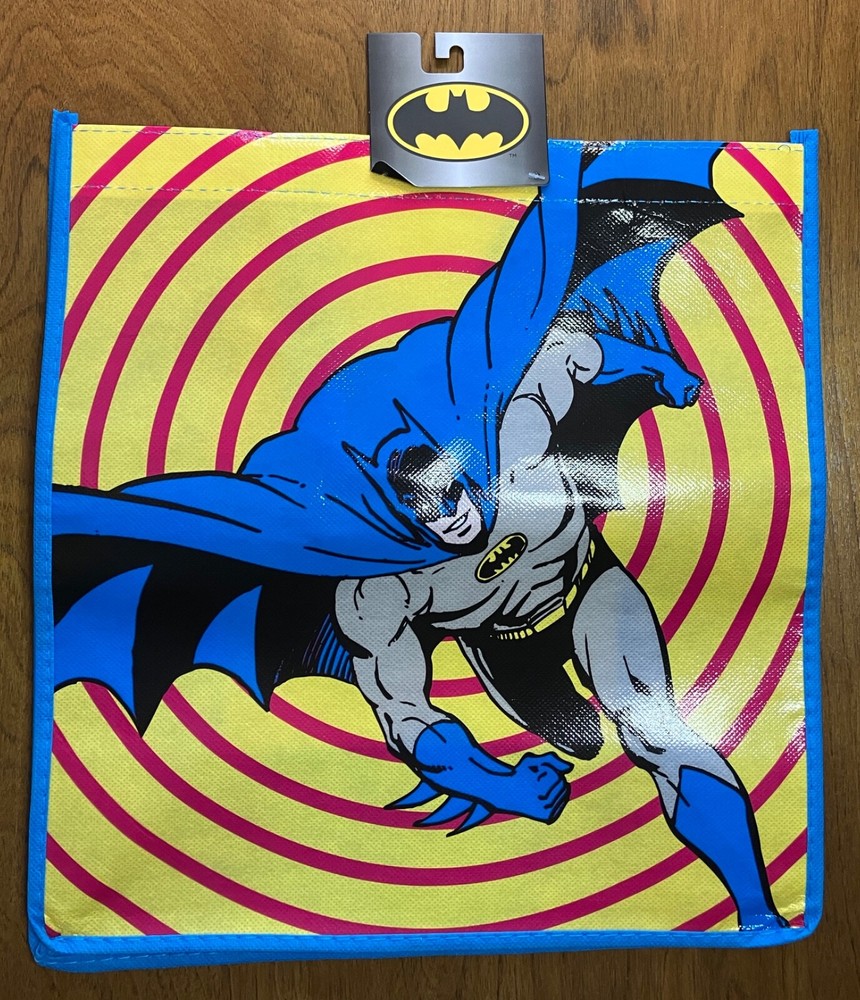 Batman Reusable 100% Polypropylene Bag NEW Legacy DC Comics