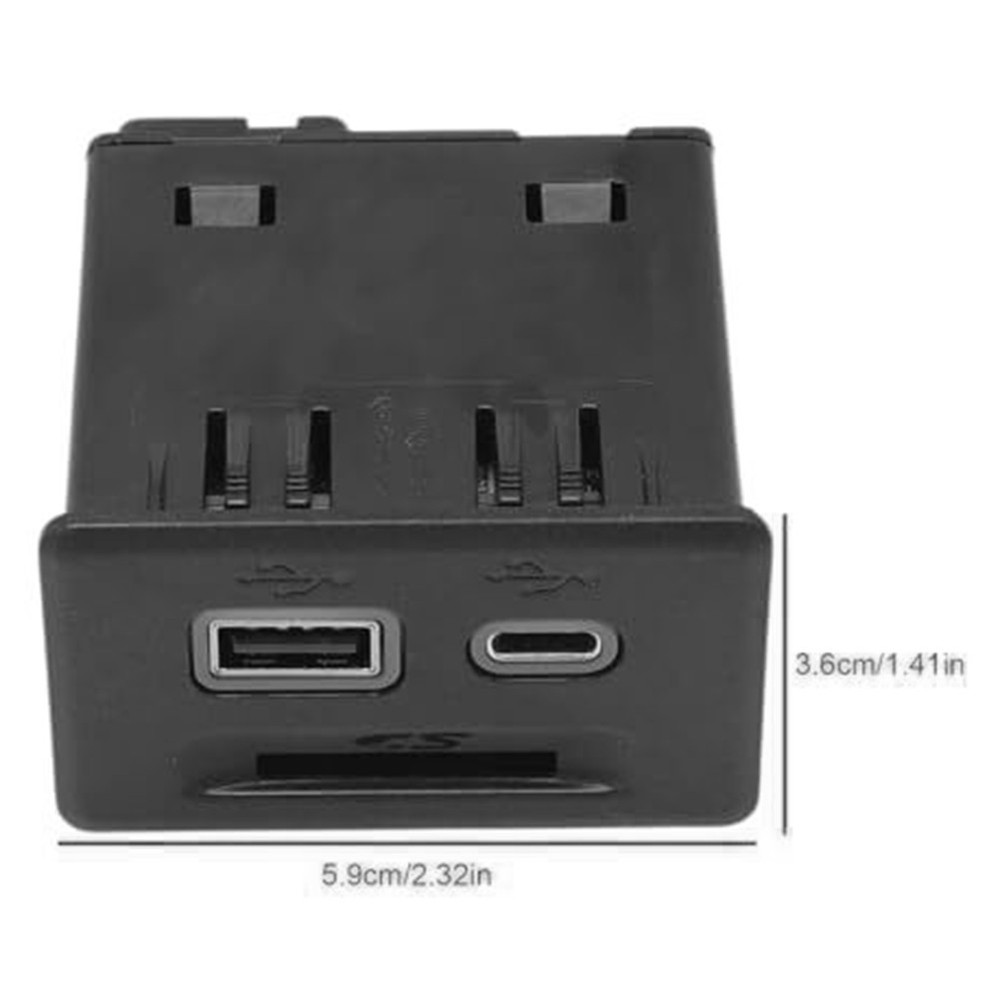For SILVERADO & For SIERRA Easy Install Center Console USB Accessory Options