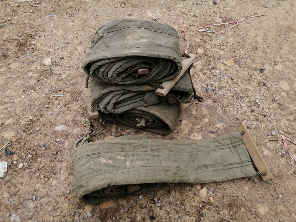 4x Job Lot British Army 12×12 Tent Storm Strap Lashing Guy Rope Events Marquee