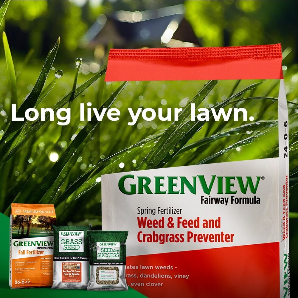 GreenView Spring Fertilizer Weed & Feed & Crabgrass Preventer - 18 lbs.