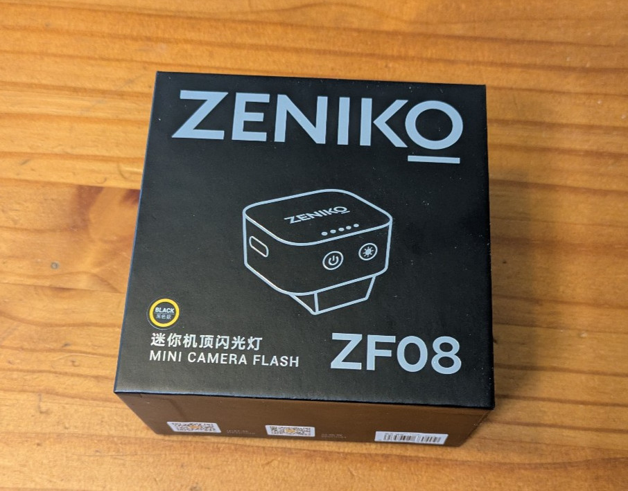 Zeniko ZF08 Aluminum Mini Flash Speedlite