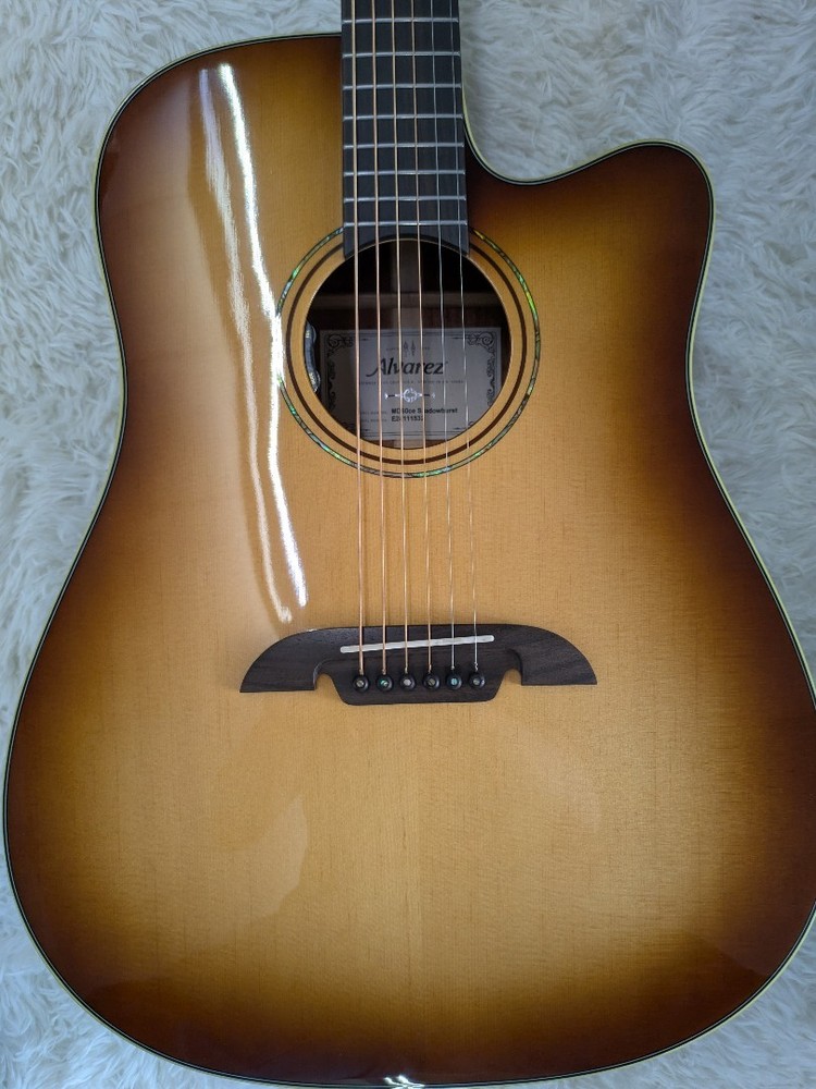 Alvarez MD60ce Shadowburst Masterworks Acoustic Electric All Solid Dread Guitar