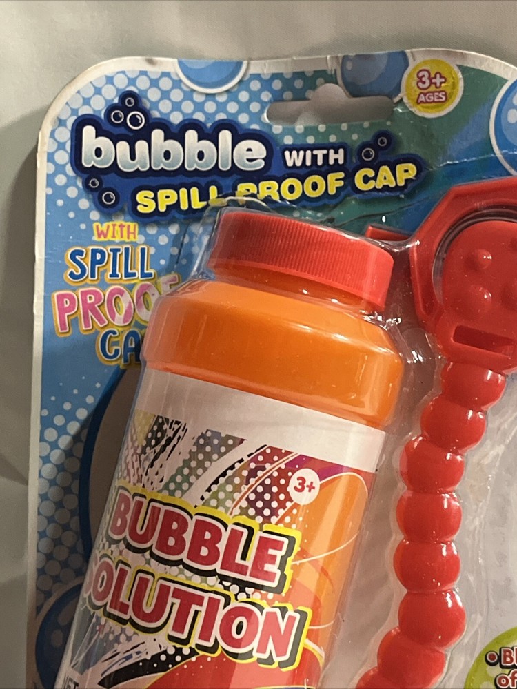 Spill Proof 8oz Bubbles Orange