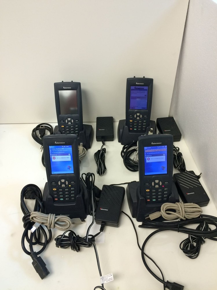 11x INTERMEC 751G Color Barcode Scanner w/ Stylus, Ac Adapter, Usb Cable, WORKS