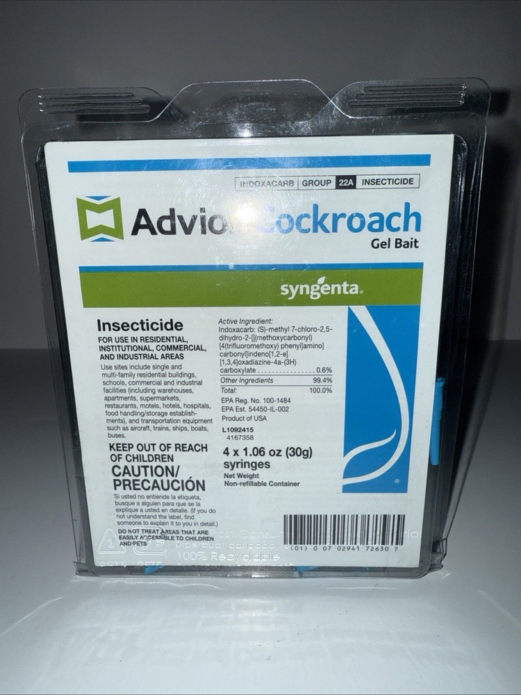 Syngenta As ion Cockroach Gel Bait  4 Pack