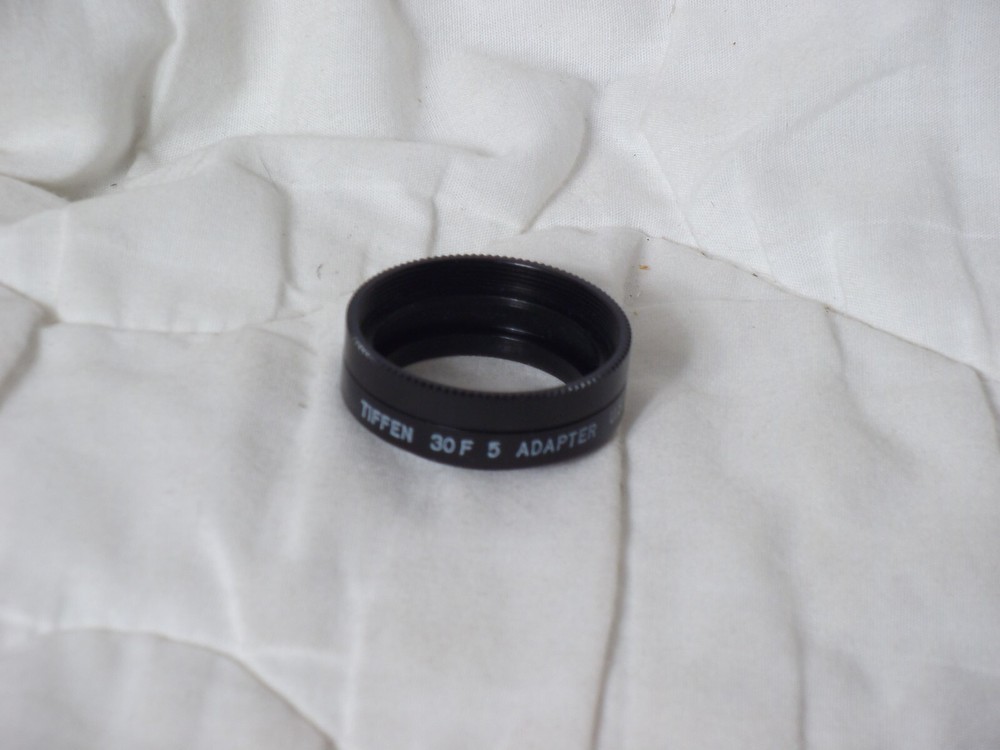 NOS Tiffen Filter Adapter Ring 30 F-5