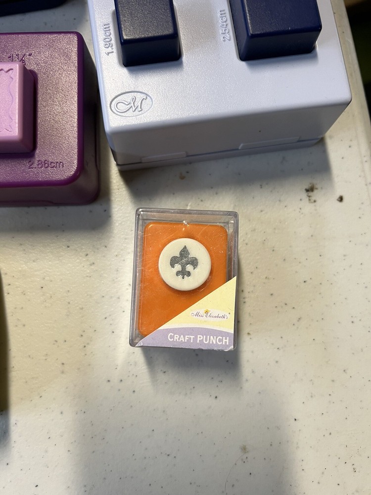 craft paper punch lot