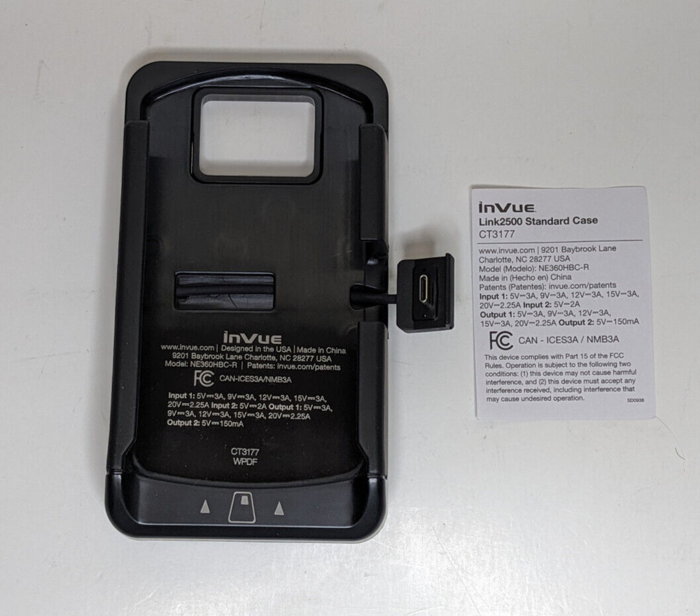 InVue CT3177 Link 2500 Standard Case Black