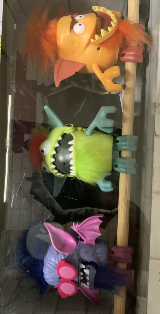 🦍 Scritterz Frumps Interactive Mini Monsters, Store Display, Working👌