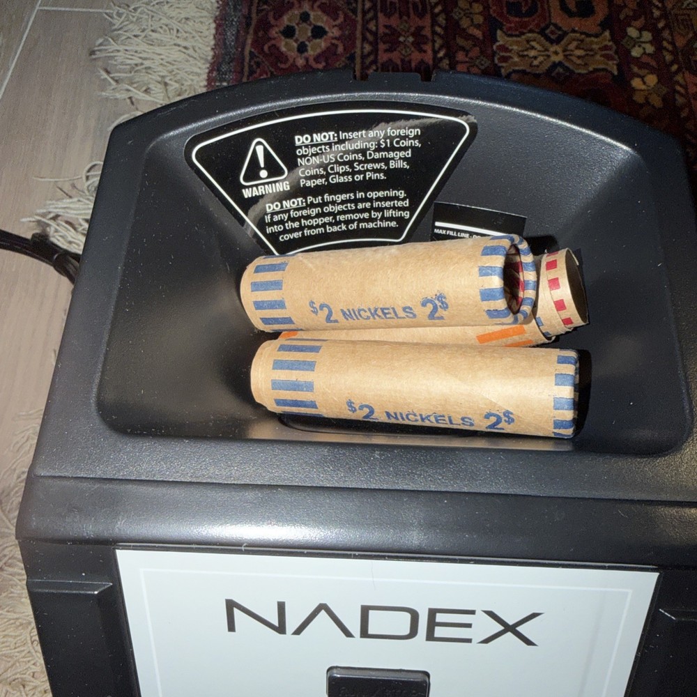 Nadex™ Coins Automatic Coin Sorter, S36