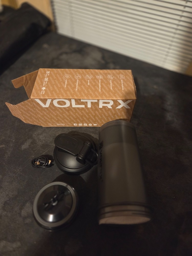 voltrx electric protein shaker bottle
