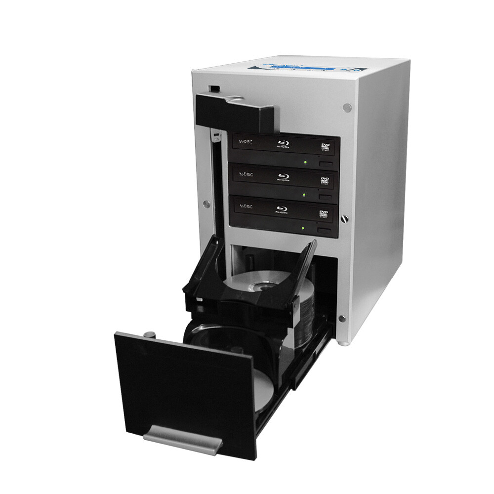 The Cube 3 Automated Robotic BLU-RAY DVD CD Duplicator 60 Disc CUB60-S3T-BD