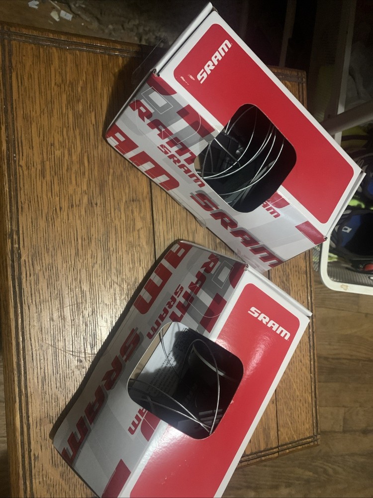 Two Pair SRAM MRX Comp Shifter Set 7 Speed Rear Microfriction Front
