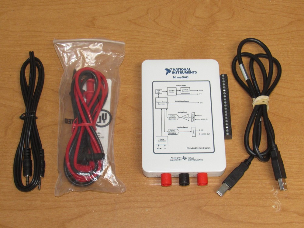 National Instruments NI myDAQ Student Instrumentation Device - UNTESTED